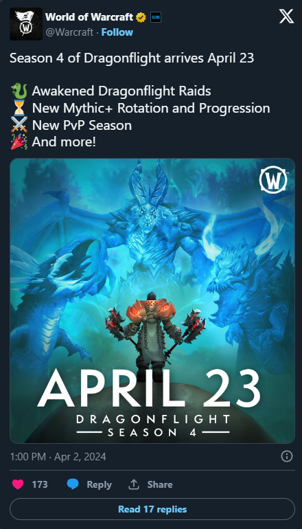 图片[2]-巨龙时代 第4赛季 将于4月25日登录亚服-灵魂复苏前瞻资讯